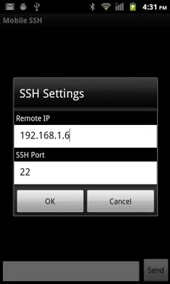 Mobile SSH android App screenshot 6